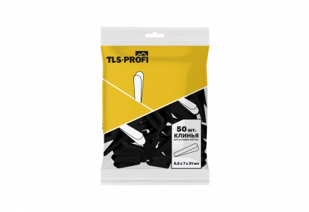 Купить ТЛС-ПРОФИ Клинья для плитки 8,5x7x31 мм 50 шт оптом в Москве от производителя