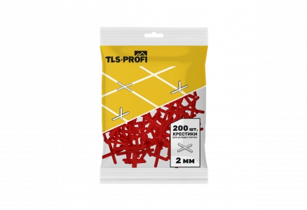 Купить ТЛС-ПРОФИ Крестики для плитки 2 мм 200 шт оптом в Москве от производителя