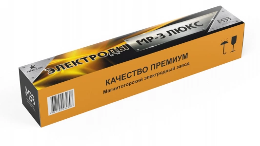 Купить Сварочные электроды МЭЗ МР-3 ЛЮКС, 3мм (5кг) оптом в Москве от производителя