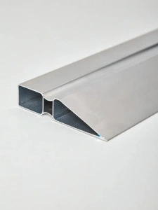 Купить Правило алюминиевое трапеция двухват НАШБРИГАДИР, 1 м оптом в Москве от производителя