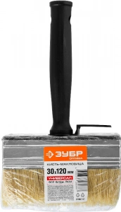 Купить 01802-12 Кисть-макловица ЗУБР «ОПТИМА», светлая щетина, пластмассовый корпус, 30х120мм оптом в Москве от производителя
