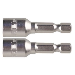 Купить 26392-10-02 Биты ЗУБР «МАСТЕР» с торцовой головкой,магнитные, Cr-V,тип хвостовика E 1/4»,10х45мм,2шт оптом в Москве от производителя