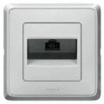 Купить 773641 Розетка RJ45 UTP Кат.6 Cariva белый оптом в Москве от производителя