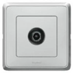 Купить 773678 Розетка TV простая звезда Cariva белый оптом в Москве от производителя