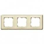 Купить 773753 Рамка 3 поста Cariva сл. кость оптом в Москве от производителя