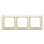 Купить 774353 Рамка горизонтальная 3поста Valena сл.кость оптом в Москве от производителя