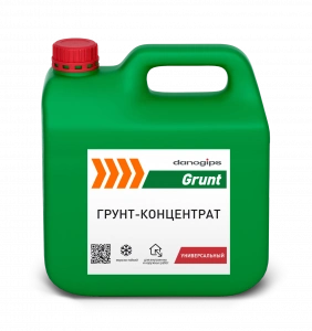 Купить Грунтовка универсальная концентрат DANOGIPS GRUNT 10л оптом в Москве от производителя