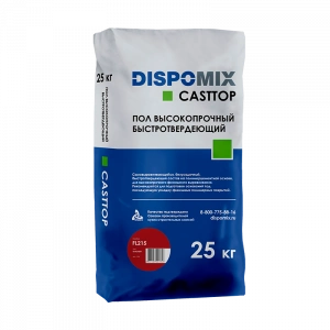 Купить Пол высокопрочный быстротвердеющий DISPOMIX Casttop FL215 красный, 25 кг оптом в Москве от производителя