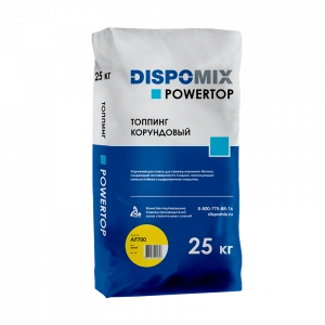 Купить Топпинг корундовый DISPOMIX Powertop AF700 желтый, 25 кг оптом в Москве от производителя