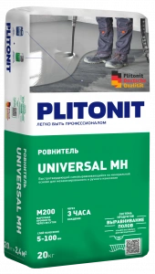 Купить PLITONIT Universal МН Ровнитель для механизированного и ручного нанесения 20 кг  (48шт/подд.) оптом в Москве от производителя