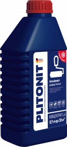 Купить PLITONIT АкваГрунт Праймер-концентрат 1:4 акрилатный для влажных помещений 0.9 кг  (480шт/подд.) оптом в Москве от производителя