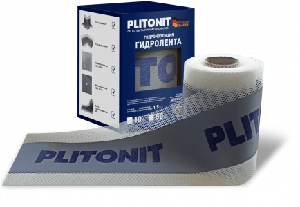 Купить PLITONIT ГидроЛента Гидроизоляционная лента 120 мм х 10м (1000шт/подд.) оптом в Москве от производителя
