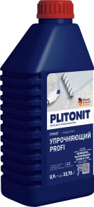 Купить PLITONIT Грунт Упрочняющий PROFI Грунтовка глубокого проникновения для слабых оснований; концентрат 1:2  0.9 кг  (480шт/подд.) оптом в Москве от производителя