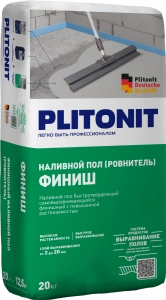 Купить PLITONIT Финиш Ровнитель быстротвердеющий самовыравнивающийся финишный 20 кг  (48шт/подд.) оптом в Москве от производителя