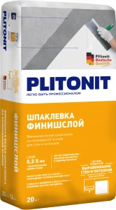 Купить PLITONIT ФинишСлой 20 кг  (48шт/подд.) оптом в Москве от производителя