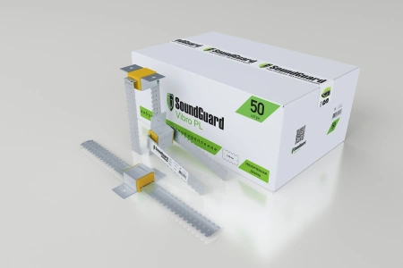 Купить Виброизоляционное крепление SoundGuard Vibro PL (50шт/уп) оптом в Москве от производителя