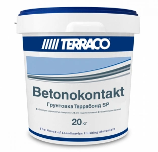 Купить Грунт адгезионный TERRACO Террабонд SP, 20кг оптом в Москве от производителя