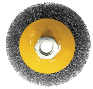 Купить Щетка-крацовка БИБЕР 70973 дисковая 115мм, М14 для УШМ (12/120) оптом в Москве от производителя
