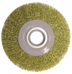 Купить Щетка-крацовка БИБЕР 70978 дисковая посад. отв. 20/13/16мм, 125мм оптом в Москве от производителя