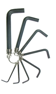 Купить БИБЕР 90501 Набор инбусовых ключей на кольце 2-10мм (набор 8шт) (25/100) оптом в Москве от производителя