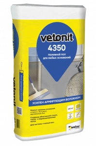 Купить Наливной пол для создания плавающих стяжек ВЕТОНИТ 4350,  25 кг оптом в Москве от производителя