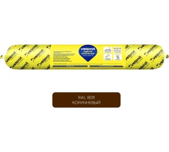 Купить ВЕТОНИТ Герметик гибридный Hybrid Universal коричневый RAL 8011 500мл оптом в Москве от производителя