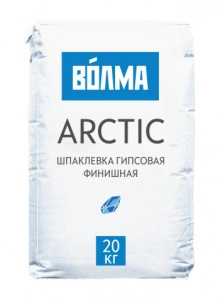 Купить Шпаклевка гипсовая Волма Arctic финишная белоснежная, 20 кг оптом в Москве от производителя