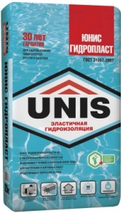 Купить Гидроизоляция обмазочная Юнис Гидропласт, 20 кг оптом в Москве от производителя