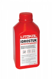 Купить Литокол IDROSTUK - м Добавка латексная для цементных затирочных смесей 0.6кг оптом в Москве от производителя