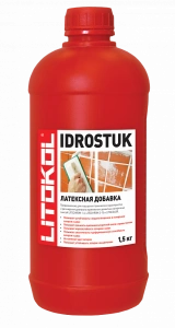 Купить Литокол IDROSTUK - м Добавка латексная для цементных затирочных смесей 1.5кг оптом в Москве от производителя