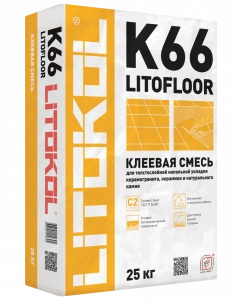 Купить Клей для напольной облицовки Litokol Litofloor K66 25 кг оптом в Москве от производителя