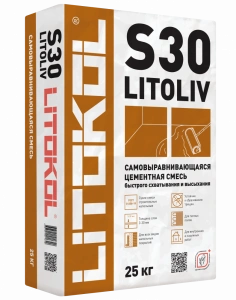 Купить Литокол LITOLIV S30 цементн. самовыравн. смесь д/пола 25кг оптом в Москве от производителя
