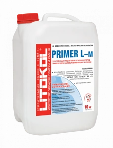 Купить Литокол PRIMER L-m Грунтовка для самонивелирующихся смесей Litoliv 10 кг оптом в Москве от производителя