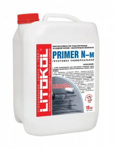 Купить Литокол PRIMER N-м Грунтовка подготовительная для внутренних работ 10 кг оптом в Москве от производителя
