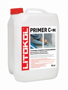 Купить Литокол PRIMER С -M Грунтовка глубокого проникновения морозостойкая 10 кг оптом в Москве от производителя