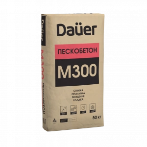Купить Пескобетон М-300  50кг DAUER оптом в Москве от производителя