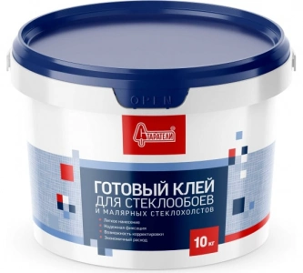 Купить Старатели Готовый клей для стеклообоев и малярных стеклохолстов 10 кг оптом в Москве от производителя