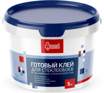 Купить Старатели Готовый клей для стеклообоев и малярных стеклохолстов 5 кг оптом в Москве от производителя