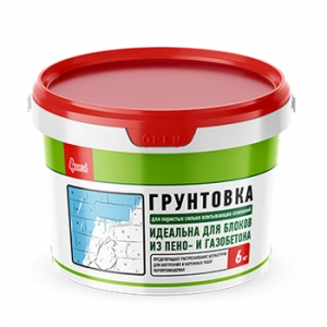 Купить Старатели грунтовка для пористых сильновпитывающих оснований, 6 кг оптом в Москве от производителя