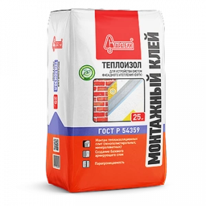 Купить Монтажный клей Старатели Теплоизол, 25 кг оптом в Москве от производителя