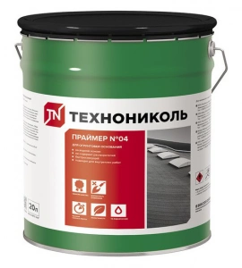 Купить Праймер битумно-эмульсионный Технониколь №04 20 л оптом в Москве от производителя
