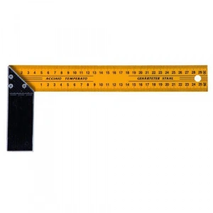 Купить Угольник столярный Bohrer 350 мм металлический 41210350 оптом в Москве от производителя