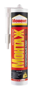 Купить Монтажный клей ХЕНКЕЛЬ Момент Монтаж Суперсильный Плюс (400г) картридж 1079437 оптом в Москве от производителя