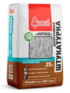 Купить Штукатурка Декоративная Старатели «Короед» (3 мм), 25 кг оптом в Москве от производителя