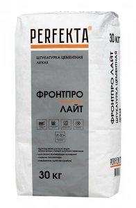 Купить Штукатурка цементная легкая «ФронтПро Лайт»  МН Перфекта 30 кг оптом в Москве от производителя