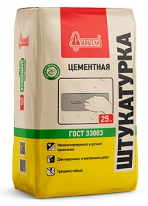 Купить Штукатурка Цементная Старатели, 25 кг оптом в Москве от производителя