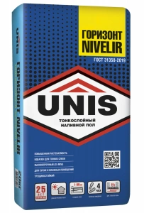 Купить ЮНИС Горизонт NIVELIR наливной пол, 20 кг оптом в Москве от производителя