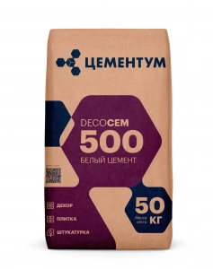 Купить ЦЕМЕНТУМ Цемент белый ПЦБ 1-500-Д0 50кг(30шт/под) оптом в Москве от производителя