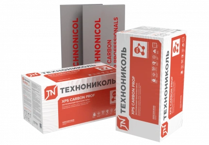 Купить Экструзионный пенополистирол ТЕХНОНИКОЛЬ XPS CARBON PROF (1180*580*100-L)  (4шт/ 2,74м2/ 0,274мЗ/уп) оптом в Москве от производителя