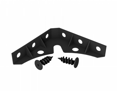 Купить ТЕХНОНИКОЛЬ Крепеж для теплоизоляции угловой с винтами Упаковка (упак.: 5 углов, 30 винтов) оптом в Москве от производителя